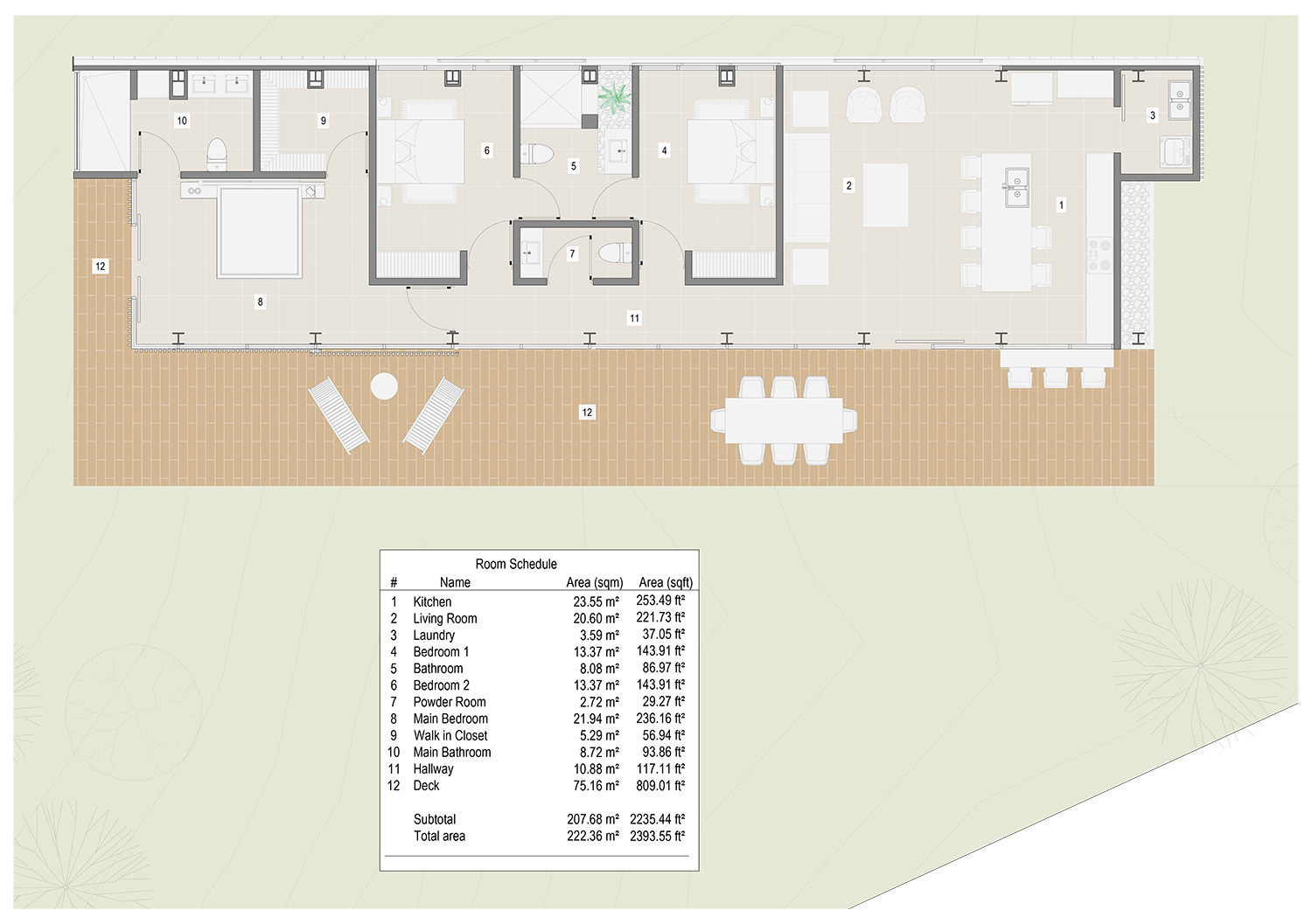 FLOOR PLANS — Main Floor Plan