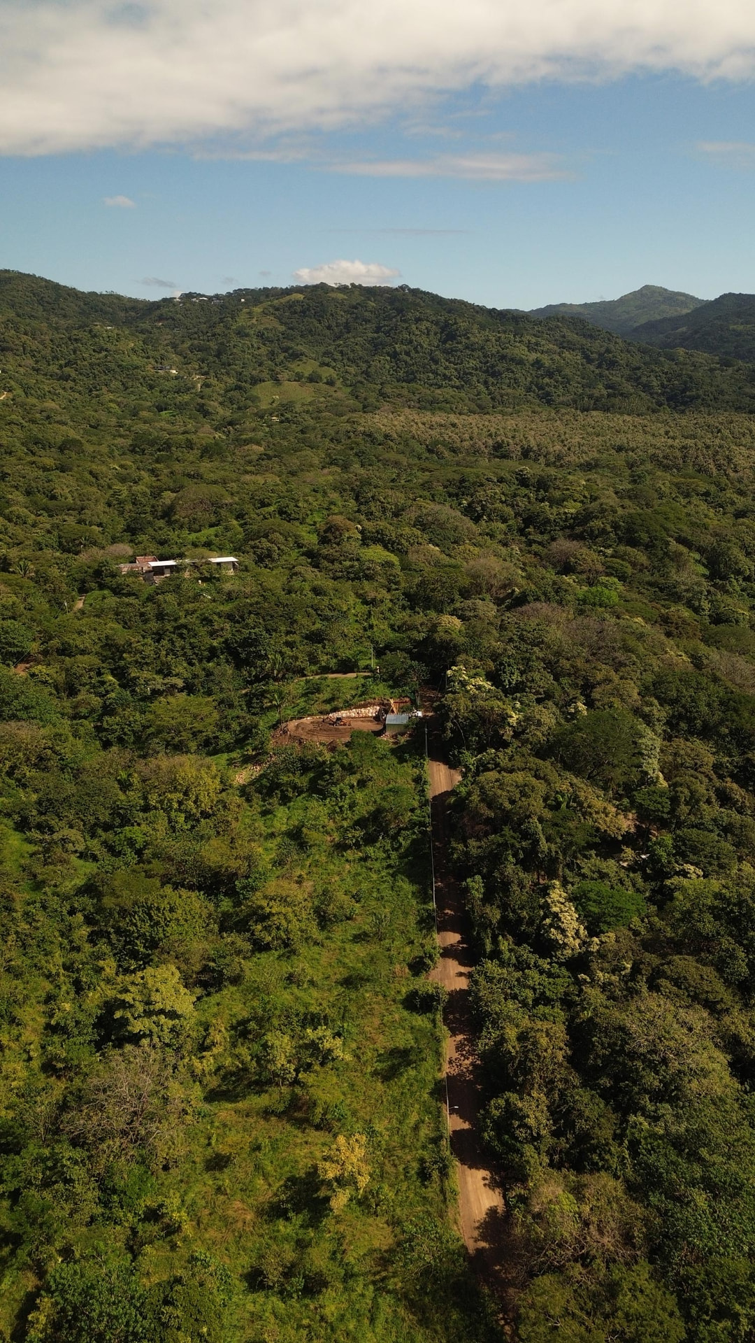 Aerial view of the Shift Esperanza landscape