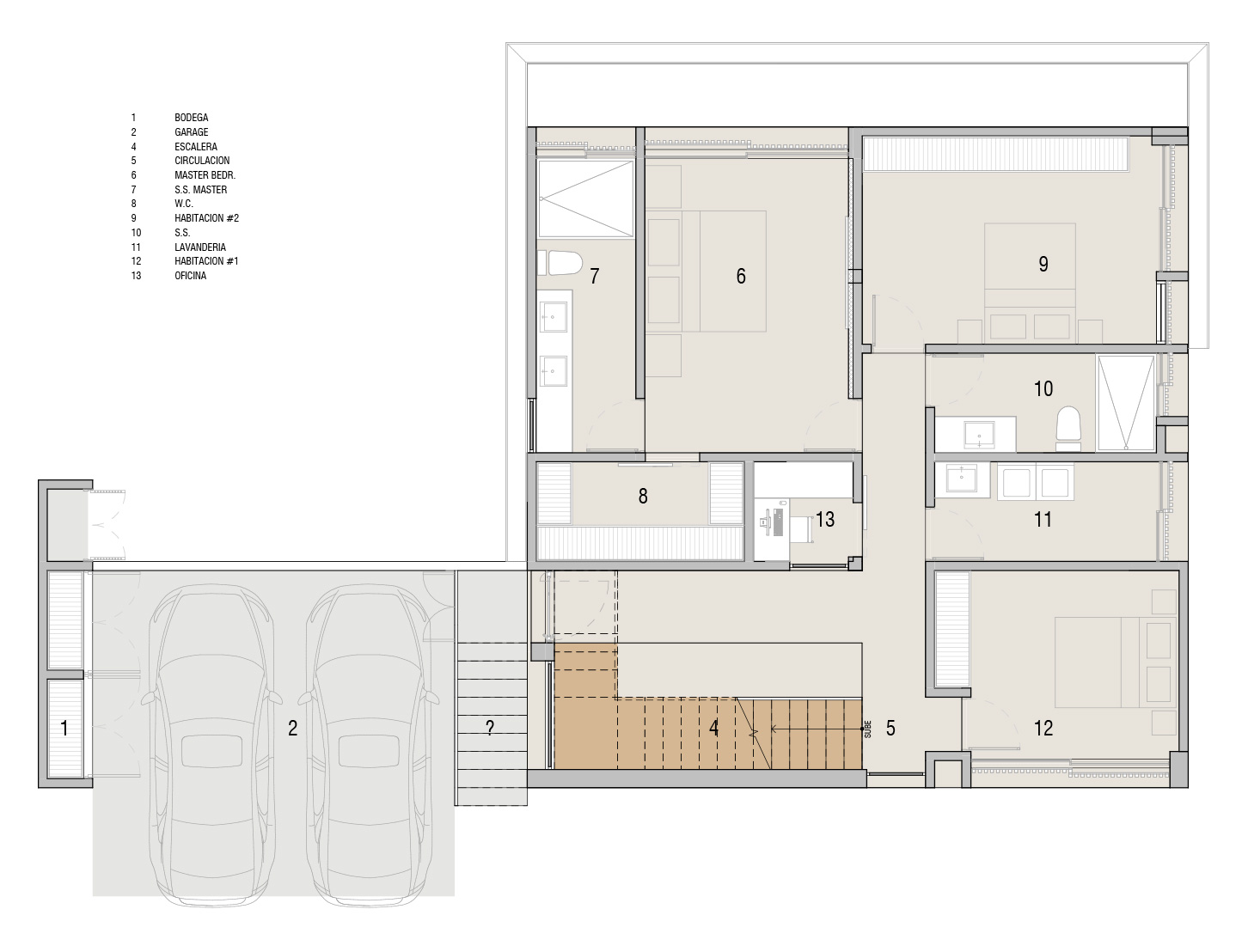 FLOOR PLANS — Level 1